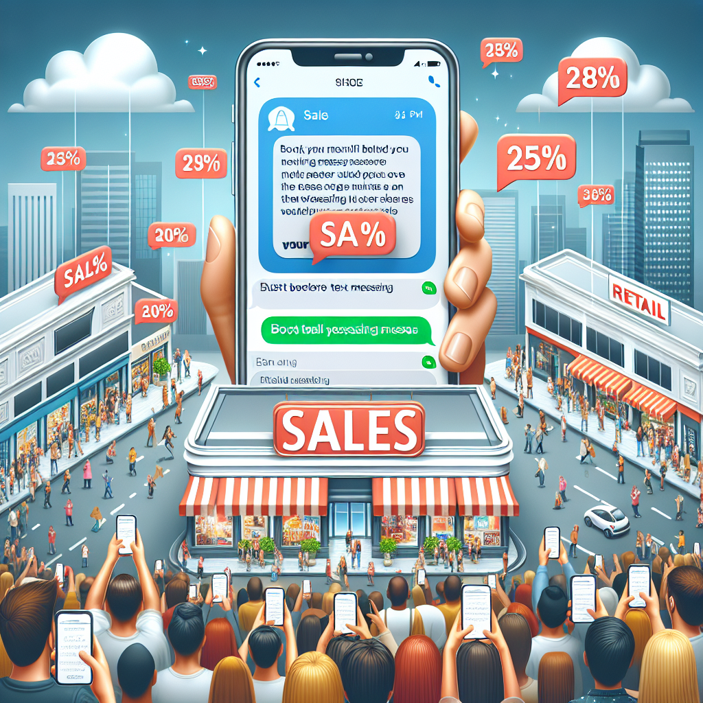 Boosting Retail Sales with iPhone Mass Text Messaging