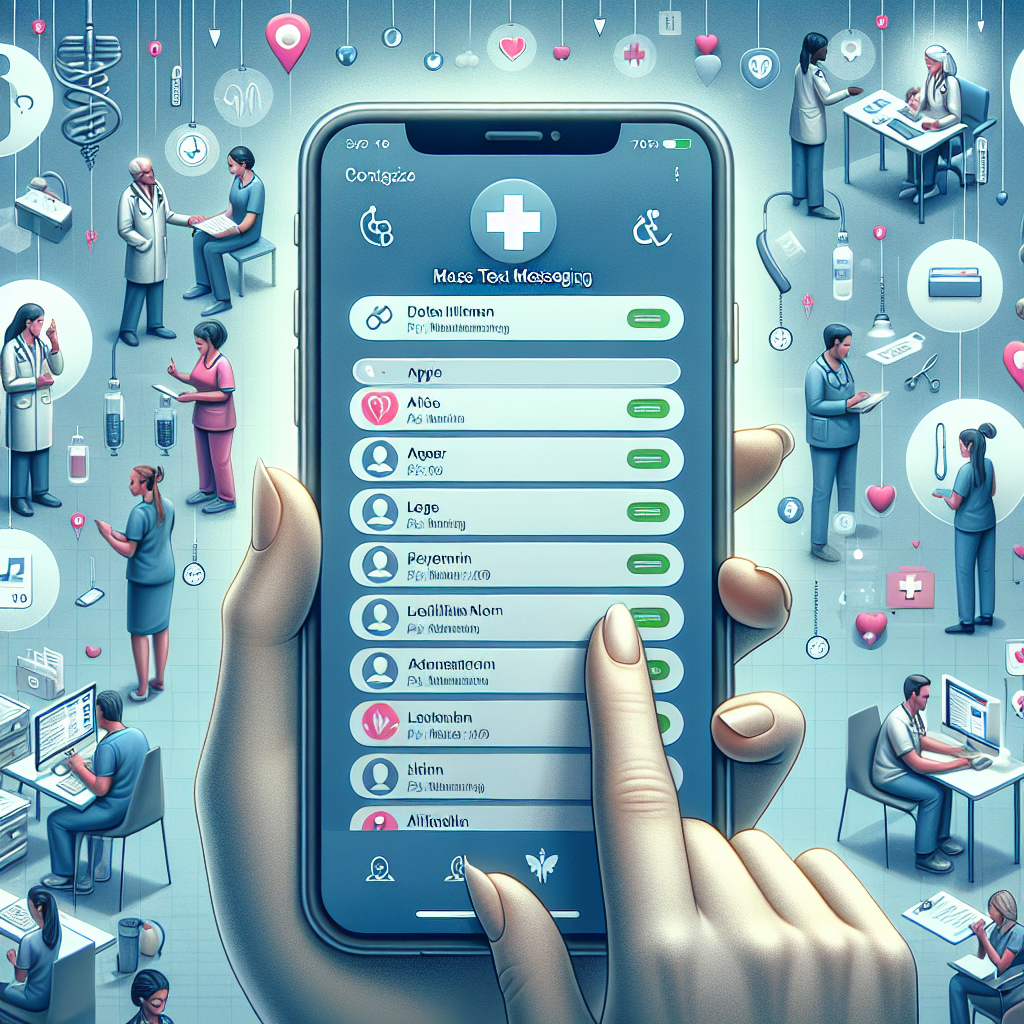 How Healthcare Providers Streamline Patient Communication with Mass Text Messaging on iPhone