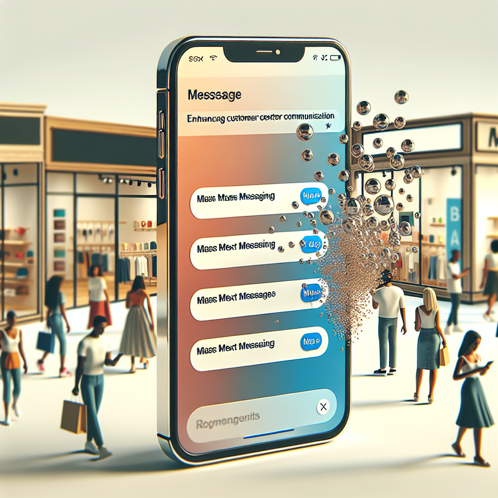 How Retail Businesses Enhance Customer Communication and Engagement with Mass Text Messaging from an iPhone