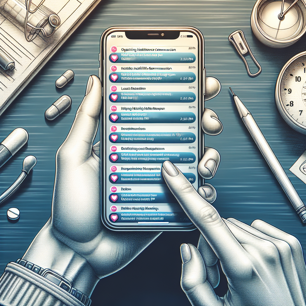 Optimizing Healthcare Communication Through Mobile Mass Text Messaging on an iPhone