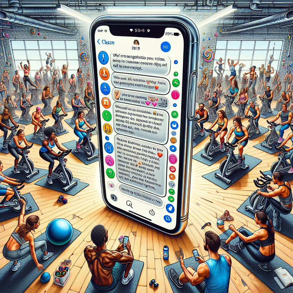 Revolutionizing Fitness Studios: Engaging Clients with Mobile Mass Text Messaging from an iPhone