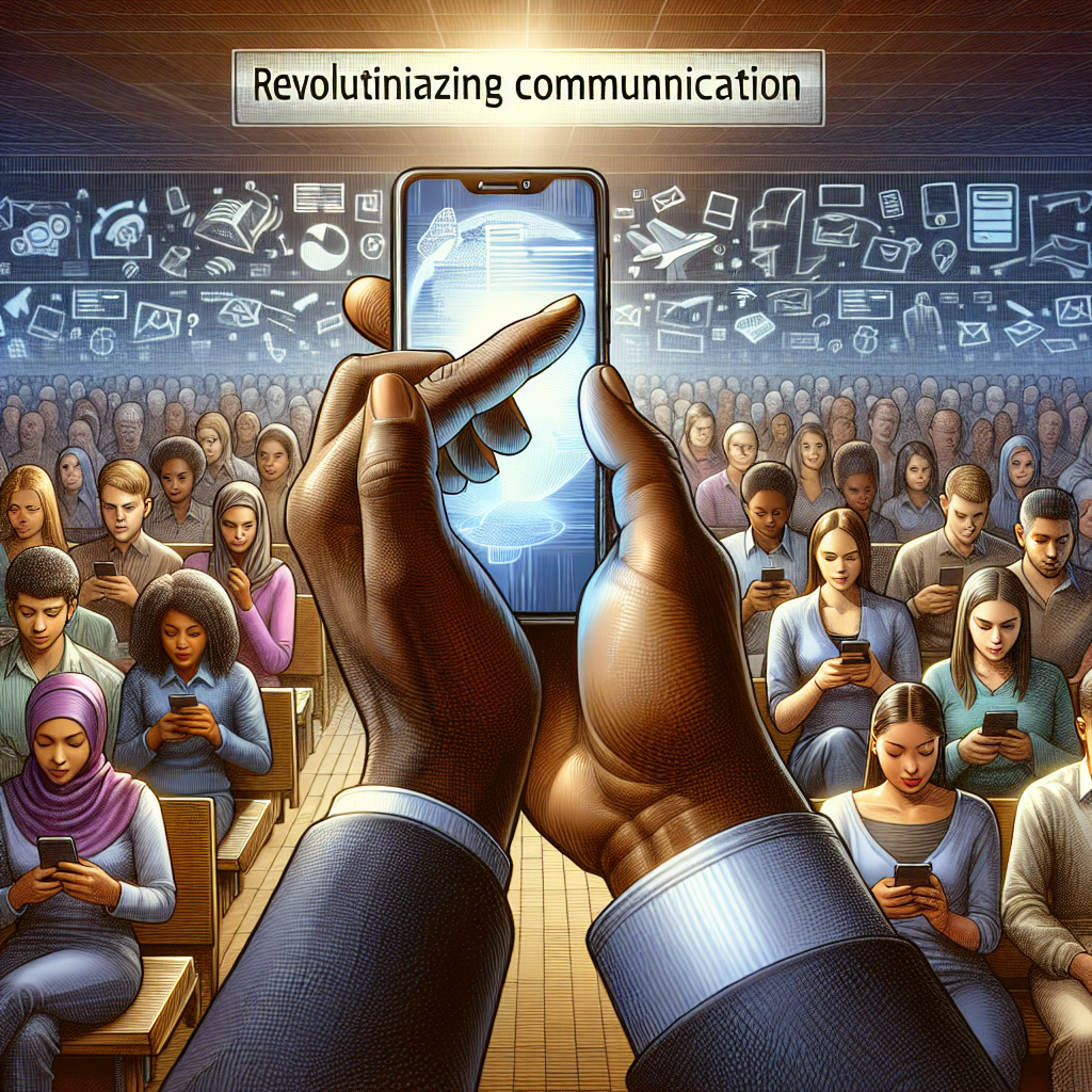 Using Mass Text Messaging from an iPhone to Revolutionize Communication in the Education Sector